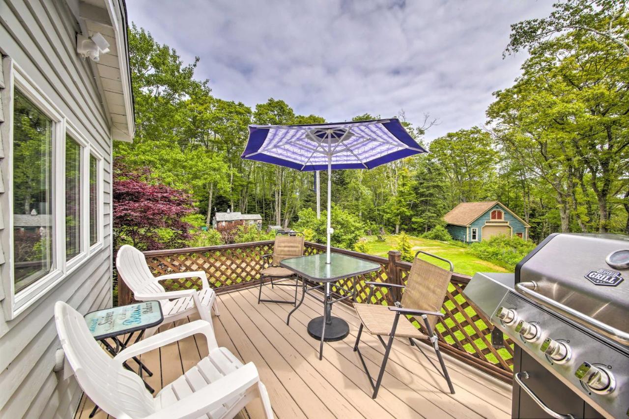 Charming East Boothbay Cottage With Large Yard! Extérieur photo
